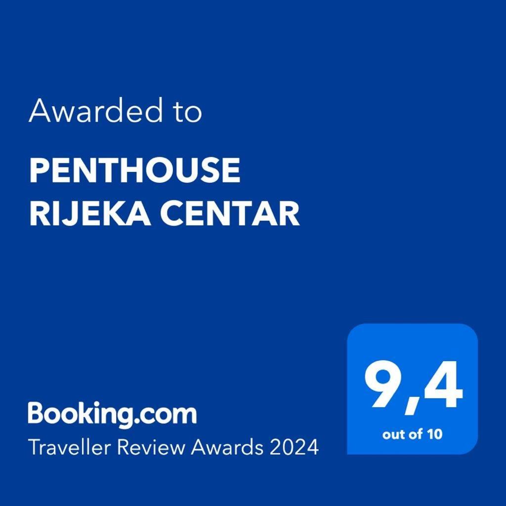 Penthouse Rijeka Centar Apartment Bagian luar foto
